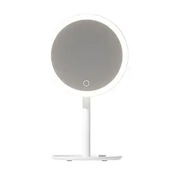 Зеркало для макияжа Xiaomi DOCO LED Beauty Sunlight Small Mirror Standard Edition Simple білий