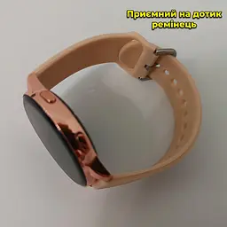 Смарт годинник T2 Pro Active 2 Bluetooth, встановлення свого фону, прийняття/здійснення дзвінків Золотий - мініатюра 7