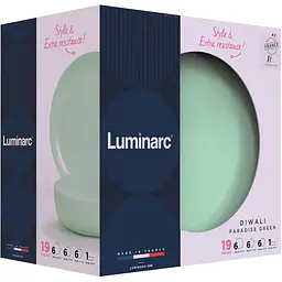 Сервіз Luminarc Diwali Paradise Green 19 приладів (V6218) - мініатюра 4