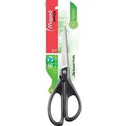 Ножиці офісні Maped Essentials Green 21 см чорні (MP.468110) - мініатюра 2