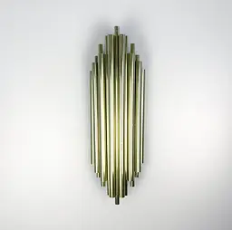 Дизайнерський настінний світильник Harmonic Gold Line F WS 17A/2 GD - мініатюра 2