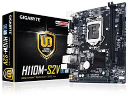 Материнська плата Gigabyte GA-H110M-S2V (GA-H110M-S2V) (Socket 1151, Intel H110, Micro-ATX) Б/в - мініатюра 4
