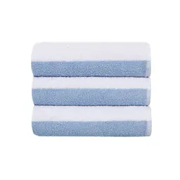 Рушник Lotus Home - Delmor white-blue біло-блакитний 90x150 - мініатюра 7