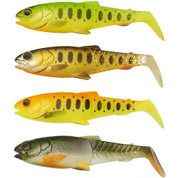 Силікон Savage Gear Craft Cannibal Paddletail Dark Water 85 мм 7.0g Mix (4 шт/уп)