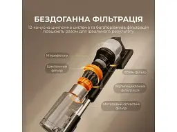 Вертикальний і ручний пилосос Deerma Z50 Combo 2 в 1 (VCES141) - мініатюра 6
