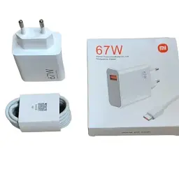 Зарядний пристрій 67W + кабель Type C (6A) MDY-12-EH Qualcomm QC3.0, QC4.0 білий - мініатюра 2