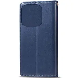 Шкіряний чохол-книжка GETMAN Gallant (PU) для TECNO Spark 10 Синій - мініатюра 3
