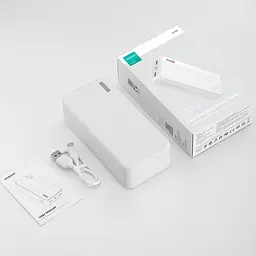 Універсальна мобільна батарея Power Bank Joyroom T-018 30000mAh (Білий) - мініатюра 6