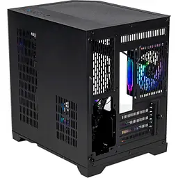 Корпус QUBE CRYSTAL ARGB Black (CRYSTAL_GBNU3) Без БП - мініатюра 6