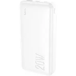 Зовнішній акумулятор Hoco J87A Tacker power bank 20000mAh чорний 6931474761033 - мініатюра 3