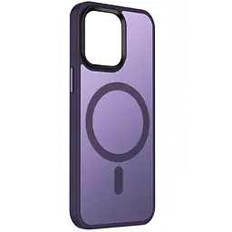 Чохол Ummi Colorful with MagSafe для Apple iPhone 13 (6.1) Темно-фіолетовий / Dark Purple