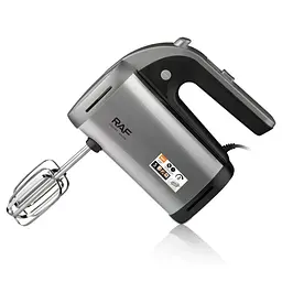 Міксер ручний RAF R.6691 з 2 змінними насадками 650W Grey-Black