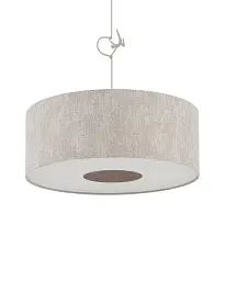 Підвісний світильник, люстра Nowodvorski 11665 Cedro M E27 1x25W IP20 світло-сірий - мініатюра 4