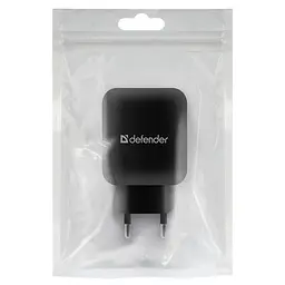 Зарядний пристрій 2xUSB 12W 2.1А EPA-13 чорний Defender - мініатюра 3