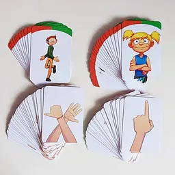 Карткова гра "Спробуй повторити" Zoia for Kids ZOIA-8009, 80 карток - мініатюра 3