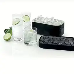 Коробка для льоду Lekue Ice & Ice Trays чорна (880247) - мініатюра 4