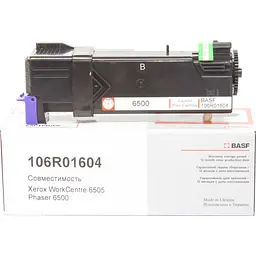 Тонер-картридж BASF Xerox Ph 6500/WC6505 Black 106R01604 (KT-106R01604) - мініатюра 1