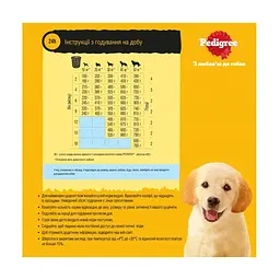 Сухий корм для собак Pedigree для цуценят з птицею та овочами 500 г (5900951311987) - мініатюра 4