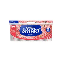 Туалетний папір Smart Tissue Essential Peach 3 шари 10 рулонів (5944582100138)