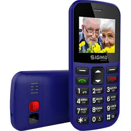 Мобільний телефон Sigma Comfort 50 EASY TYPE-C Blue (4827798585238) - мініатюра 4