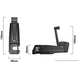 Автотримач на підголівник Baseus BackSeat Holder Hook SUHZ-A01 - мініатюра 4