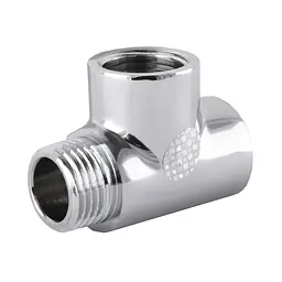 Трійник Solomon 1/2″ ВВЗ хром 8202
