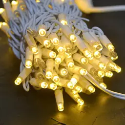 Гірлянда ColorWay 10м 100Led IP65 тепле біле світло (CW-GO-100L10WW) - мініатюра 3