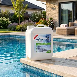 Рідкий альгіцид для басейну Froggy Algicide L220 проти водоростей, 20 л - мініатюра 2