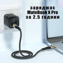 Кабель Essager USB Type-C to Type-C 100W швидка зарядка 20V 5A 1.2 м - мініатюра 3