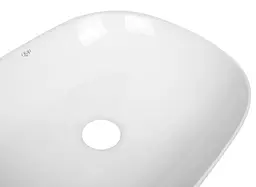 Комплект Qtap Aquarius: Раковина накладна прямокутна 470x380x120 мм White + Донний клапан PU02 (QT21112185WN47295) - мініатюра 5