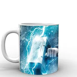Кухоль GeekLand Тор Thor молот TH.02.019.724 330 мл білий - мініатюра 2