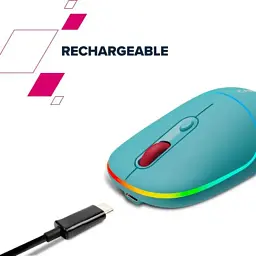 Мишка Canyon MW-22 Dual Band RGB Wireless Mountain Lavender (CNS-CMSW22ML) - мініатюра 8