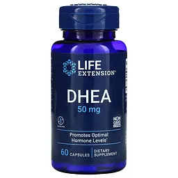 Стимулятор тестостерону DHEA 50 mg 60 вегакапсул Life Extension fit0023670