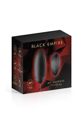 Віброяйце Black Empire Egg My Empress, 8.7 см (чорний) - мініатюра 4