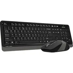 Комплект клавіатура + миша A4Tech Fstyler FG1010 Black/Grey - мініатюра 2
