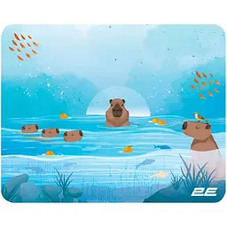 Ігрова поверхня 2E Capybarra S Blue (2E-PAD-S-CAPY-BLUE)