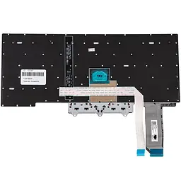 Клавіатура для ноутбука LENOVO (ThinkPad: E14 Gen 3) rus чорний без фрейму підсвічування клавіш - мініатюра 2