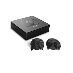 Пестіс Bijoux Indiscrets Burlesque pasties GLITTER and BOW Bijoux Indiscrets B0079; SO2667 92261 - мініатюра 3