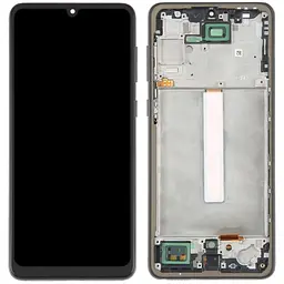 Дисплей Samsung A336 Galaxy A33 5G чорний, OLED (Small LCD), з рамкою, Black
