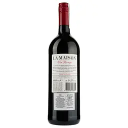 Вино Mare Magnum La Maison, червоне, сухе, 1 л (7340048606851) - мініатюра 2