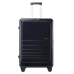 Валіза Semi Line 28 дюймів T5964-4, ABS, з USB-зарядкою та відділенням для ноутбука, чорний - мініатюра 2