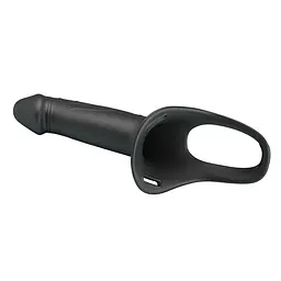 Порожнистий страпон Pretty Love Strap-On Harness Hollow, 25 см (чорний) - мініатюра 4
