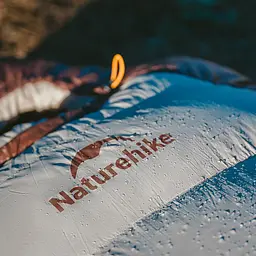Спальник з натуральним пухом Naturehike Snowbird CNK2550WS014, p-р L, коричневий 400 г - мініатюра 6