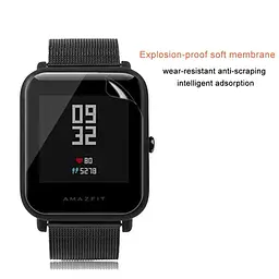 Захисна плівка Amazfeel для смартгодинника Amazfit Bip / Bip Lite/ Bip S, комплект - 2 штуки - мініатюра 2