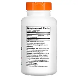 Натуральна добавка Doctor's Best Nattokinase, 270 вегакапсул - мініатюра 2