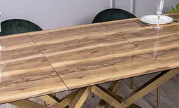 Стіл обідній Welovemebel Елегант розкладний 200/260x100x77 см дерево глянець - мініатюра 7