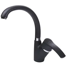Змішувач для кухні Globus Lux GLQU-0203S-BIG-1-Onix Чорний