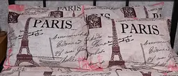 Набір наволочок Moon&Star Мікросатин Premium Paris Souvenir 50х70 см 2 шт