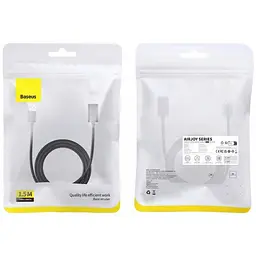 USB підовжувач Baseus AirJoy Series USB2.0 Extension Cable 0.5m чорний B00631100111-00 - мініатюра 2
