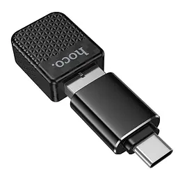 Адаптер CarPlay HOCO HU3 Tony car wireless CarPlay adapter Black (6942007673310) - мініатюра 5